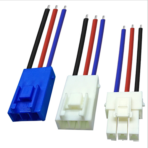 39612條形連接線材 3.96間距2P公母對(duì)接端子線